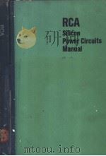 RCA Silicon Power Circuits Manual PDF电子版封面
