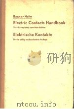 Electric Contacts Handbook     PDF电子版封面     
