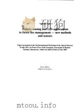 International Journal of REMOTE SENSING  Volume 24  Number 8（ PDF版）