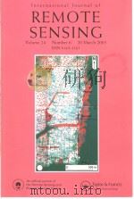 International Journal of REMOTE SENSING  Volume 24  Number 6（ PDF版）