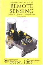 International Journal of REMOTE SENSING  Volume 24  Number 2（ PDF版）