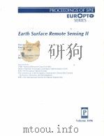 Earth Surface Remote Sensing Ⅱ PDF电子版封面 0819429554