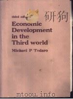 Economic Development in the Third world PDF电子版封面