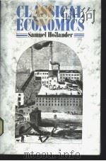 Classical Economics PDF电子版封面 0631134352