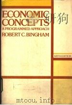 ECONOMIC CONCEPTS:A PROGRAMMED APPROACH PDF电子版封面 0070449368