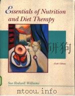 Essentials of Nutrition and Diet Therapy PDF电子版封面 0801679230