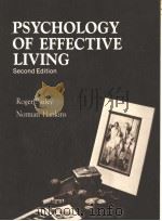 PSYCHOLOGY OF EFFECTIVE LIVING PDF电子版封面