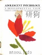 ADOLESCENT PSYCHOLOGY：A Development View（ PDF版）