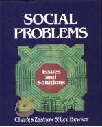 SOCIAL PROBLEMS PDF电子版封面 0830410511