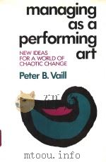 managing as a performing art PDF电子版封面 1555421407