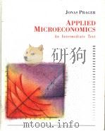 APPLIED MICROECONOMICS PDF电子版封面 025605780X