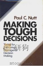 MAKING TOUGH DECISIONS PDF电子版封面