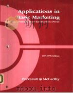 Applications in Basic Marketing PDF电子版封面