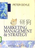 Marketing management and strategy PDF电子版封面 0130653500