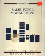 SALES FORCE MANAGEMENT PDF电子版封面 0256080046