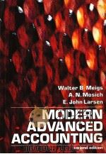 MODERN ADVANCED ACCOUNTING PDF电子版封面 0070412014