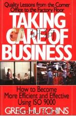 Taking Care of Business PDF电子版封面