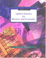Applied Statistics for Business and Economics PDF电子版封面 0256140227