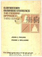 ELEMENTARY BUSINESS STATISTICS：THE MODERN APPROACH     PDF电子版封面  0132530627   