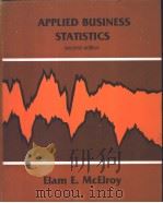 APPLIED BUSINESS STATISTICS PDF电子版封面 0816255350
