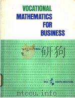 VOCATIONAL MATHEMATICS FOR BUSINESS PDF电子版封面