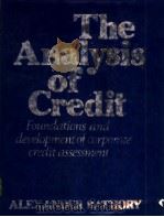 The Analysis of Credit PDF电子版封面 0070849382