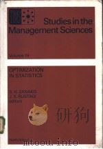Studies in the Management Sciences PDF电子版封面 0444865446
