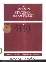 CASES IN STRATEGIC MANAGEMENT PDF电子版封面 0256067007