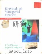 Essentials of Managerial Finance     PDF电子版封面  0030307333   