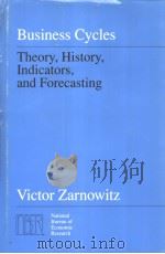 Business Cycles PDF电子版封面 0226978907