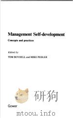 Management Self-development PDF电子版封面