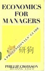 ECONOMICS FOR MANAGERS PDF电子版封面 0333390040