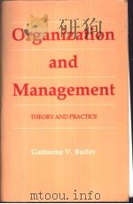 Organization and Management PDF电子版封面
