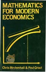 MATHEMATICS FOR MODERN ECONOMICS PDF电子版封面