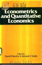 Econometrics and Quantitative Economics PDF电子版封面 0631145052