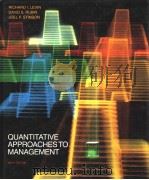 QUANTITATIVE APPROACHES TO MANAGEMENT PDF电子版封面 0070374678