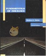 FUNDAMENTALS OF INSURANCE（ PDF版）