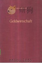 Geldwirtschaft PDF电子版封面