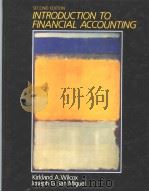 INTRODUCTION TO FINANCIAL ACCOUNTING PDF电子版封面 0060471034