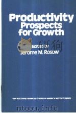 Productivity Prospects for Growth PDF电子版封面 0442293267