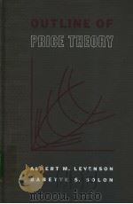 Outline of Price Theory PDF电子版封面