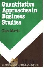 Quantitative Approaches in Business Studies PDF电子版封面