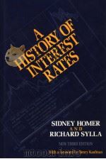 A HISTORY OF INTEREST RATES PDF电子版封面 0813516285
