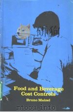 Food and Beverage Cost Controls PDF电子版封面