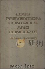 LOSS PREVENTION:CONTROLS AND CONCEPTS PDF电子版封面