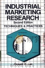 INDUSTRIAL MARKETING RESEARCH PDF电子版封面 0442259220