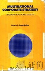 MULTINATIONAL CORPORATE STRATEGY PDF电子版封面