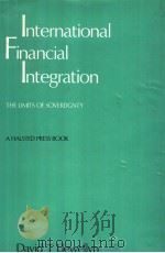 International Financial Integration（ PDF版）