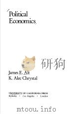 Political Economics PDF电子版封面 0520049349