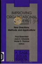 IMPROVING ORGANIZATIONAL SURVEYS PDF电子版封面